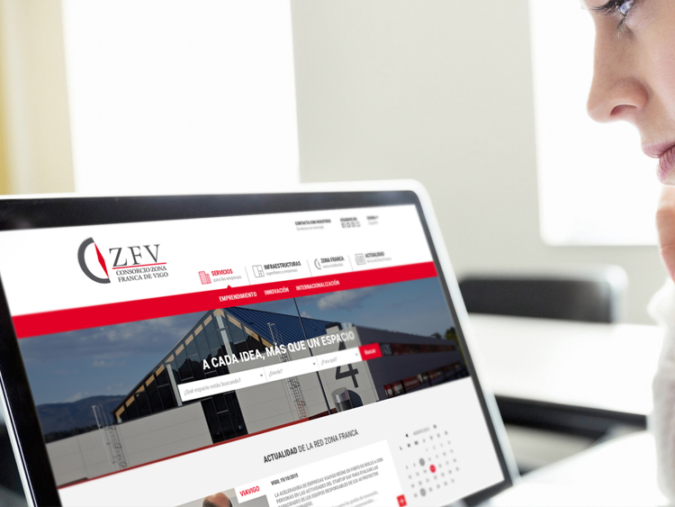 Diseño web actualidad zona franca